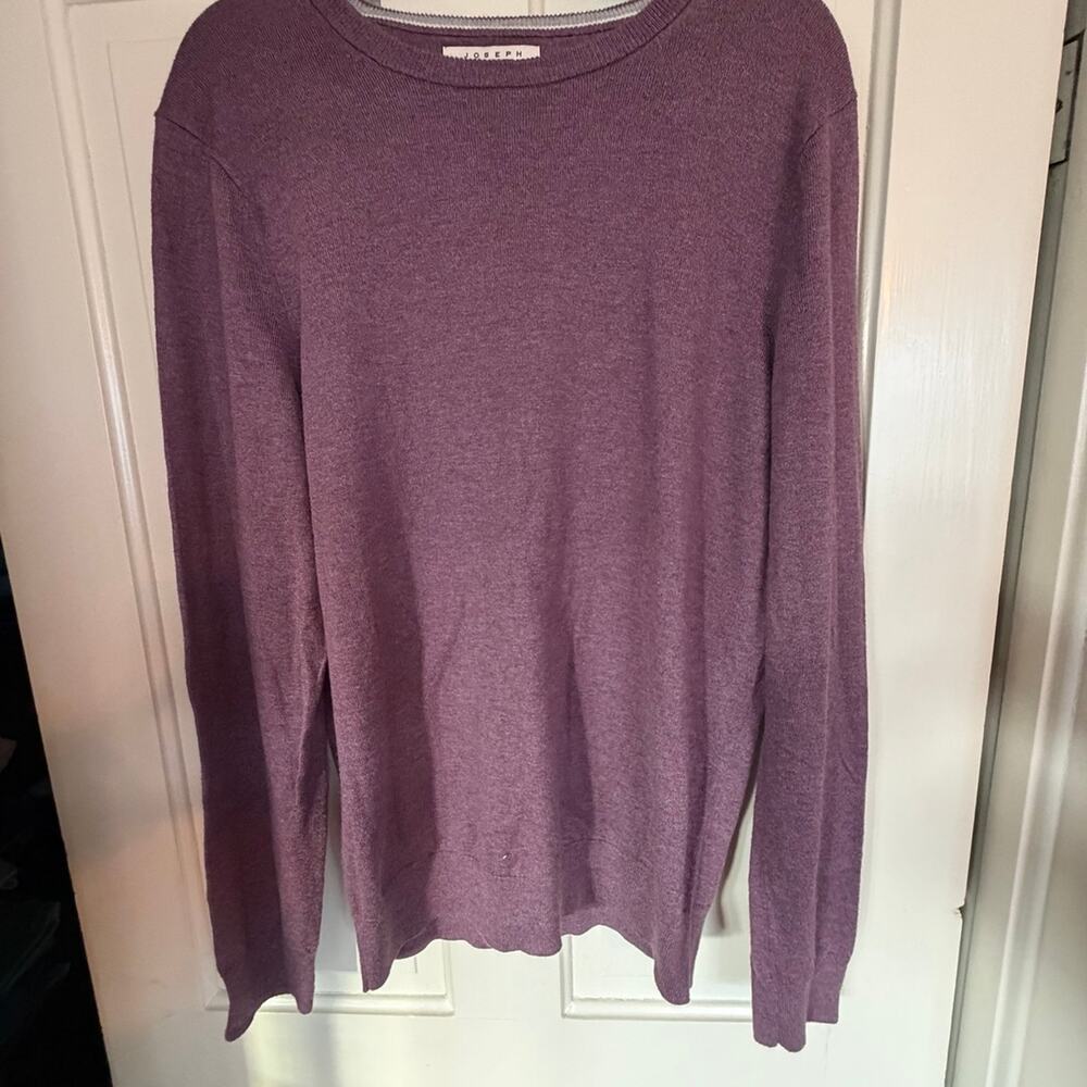 Joseph abboud sweater size large purple